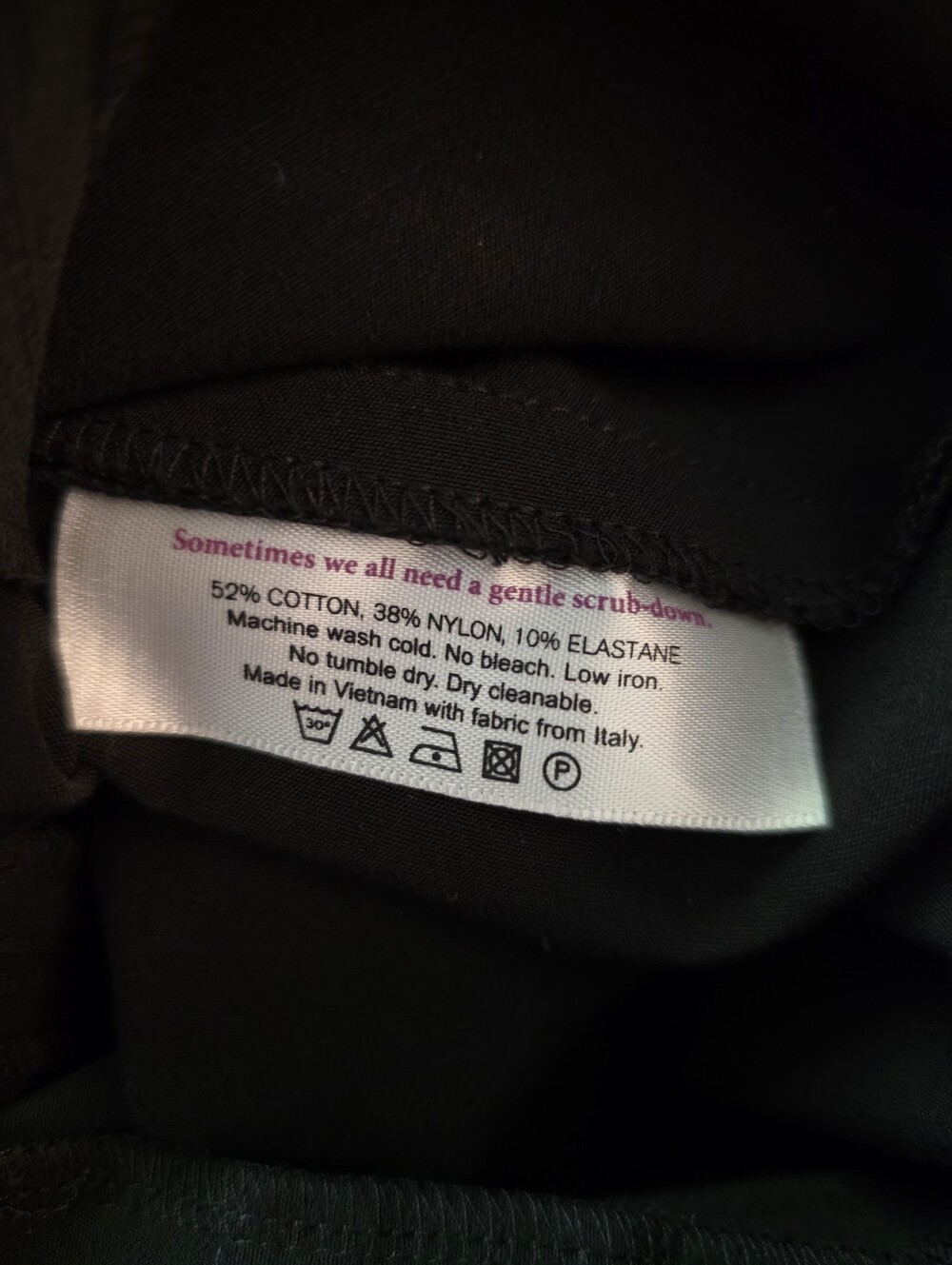 MM. Lafleur Black Straight-Leg Pull-On Adjustable Length Pants Size 0 - Picture 9 of 13